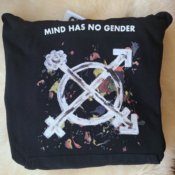 UrbanCoolab "MIND HAS NO GENDER" Unisex Hoodie - NWT - Picture 1 of 6